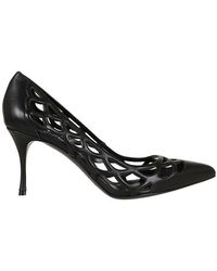 Sergio Rossi - Sr Mermaid Cut-out Pointed Toe Pumps - Lyst
