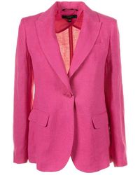 Weekend by Maxmara - Single-Breasted Long-Sleeved Jacket - Lyst
