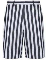 Moschino - Striped Shorts, - Lyst