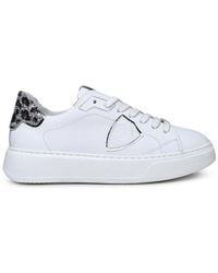 Philippe Model - Round Toe Lace-up Sneakers - Lyst
