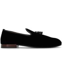 Tom Ford - Tassel-Detail Almond-Toe Velvet Loafers - Lyst