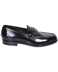 Tagliatore - Buckle-detailed Slip-on Loafers - Lyst
