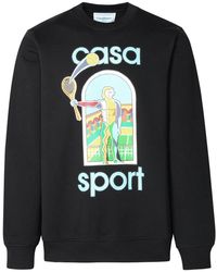Casablancabrand - Case Sport Graphic Printed Sweatshirt - Lyst