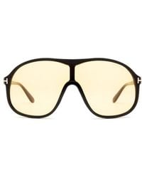 Tom Ford - Aviator Frame Sunglasses - Lyst
