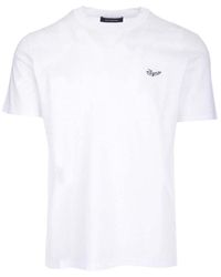 Mens Clothing T-shirts Short sleeve t-shirts for Men Save 37% Ermenegildo Zegna Cotton T-shirt With Logo in Nero Black 