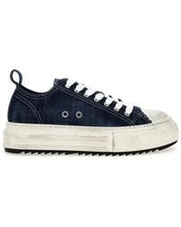 DSquared² - Platform-sole Low-top Sneakers - Lyst
