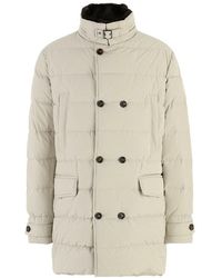 Moorer - Zarbo-stp Double-breasted Padded Jacket - Lyst