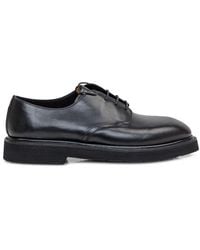 Premiata - Round Toe Lace-Up Derby Shoes - Lyst