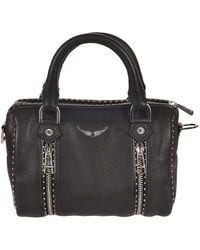 Zadig & Voltaire - Sunny Stud Embellished Small Tote Bag - Lyst