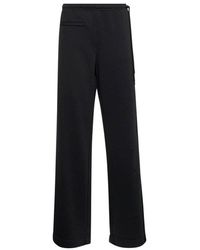 MM6 by Maison Martin Margiela - Jersey Twist Trousers - Lyst