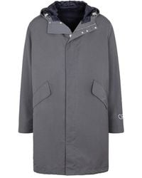 Dior Christian Dior Atelier Hooded Parka - Gray