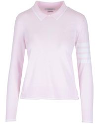Thom Browne - Pink Sweater - Lyst