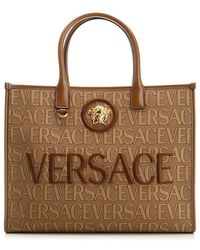 Versace - Shopper Bag, - Lyst