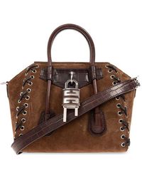 Givenchy - 'antigona Lock Mini' Shoulder Bag, - Lyst