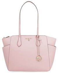 MICHAEL Michael Kors Marilyn Leather Tote - Pink