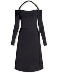 Ferragamo - Long-sleeved Dress - Lyst