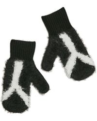 Y-3 - Fuzzy Logo Gloves - Lyst