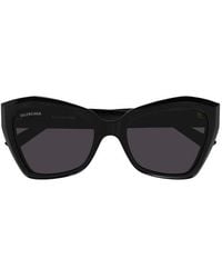Balenciaga - Butterfly Frame Sunglasses - Lyst
