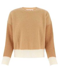 Marni - Beige Cashmere Sweater Nd - Lyst