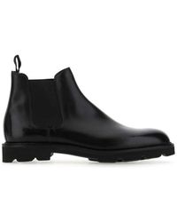 John Lobb - Leather Lawry Ankle Boots - Lyst