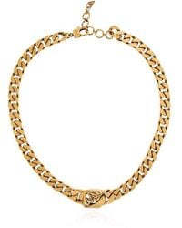 Alexander McQueen - Brass Necklace - Lyst
