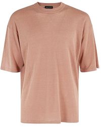 Roberto Collina - Short-sleeve Knit T-shirt - Lyst