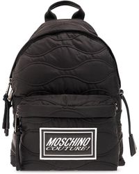 Moschino - Quilted Backpack, - Lyst