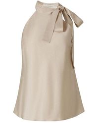 Zimmermann - Top With Bow Detail - Lyst