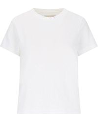 Khaite - Cotton Knit T-Shirt - Lyst