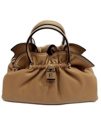 ERMANNO FIRENZE - Octavia Two Toned Small Tote Bag - Lyst