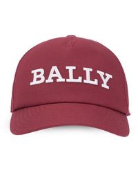 Bally Baseball Cap With Logo - Red