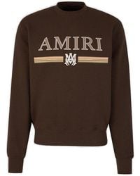 Amiri - Logo Crewneck Sweatshirt - Lyst