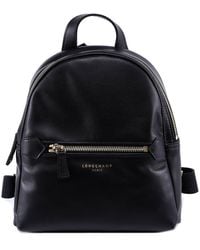 Longchamp 2.0 Xs Zipped Backpack - Black