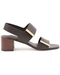 Tod's - Block Heel Sandals - Lyst