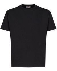Valentino - Crewneck Short-sleeved T-shirt - Lyst