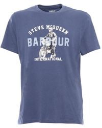 Barbour - Printed T-Shirt - Lyst