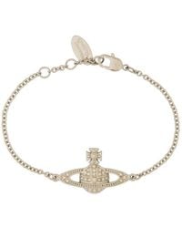 Vivienne Westwood - Orb Embellished Chain-link Bracelet - Lyst