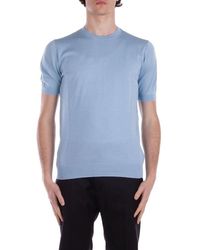 Tagliatore - Short-Sleeved Crewneck Jumper - Lyst