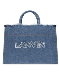 Lanvin - 'shopper' Type Bag, - Lyst