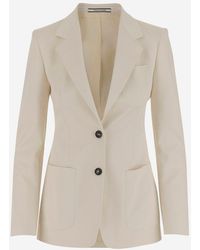 Tagliatore - Wool And Silk Single-Breasted Jacket - Lyst