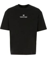 balenciaga black shirt price
