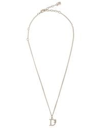 DSquared² - Logo-charm Chain-linked Necklace - Lyst