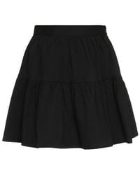 STAUD - Mini Sea Cotton Mini-Skirt - Lyst