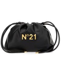 N°21 Eva Shoulder Bag - Black