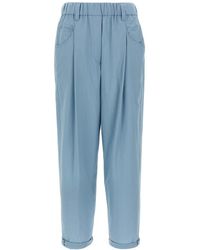 Brunello Cucinelli - Pleat Pants - Lyst