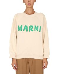 Marni - Sweatshirt With Print - Lyst