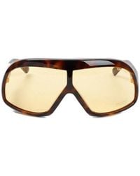 Tom Ford Cassius Oversized Sunglasses - Brown
