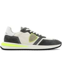 Philippe Model - Tropez 2.1 Panelled Lace-up Sneakers - Lyst