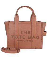 Marc Jacobs - Logo Embossed Mini Tote Bag - Lyst