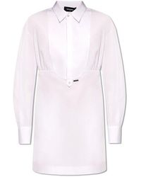 DSquared² - Long-sleeved Shirt Dress - Lyst